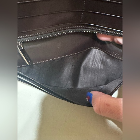 Celine Long Flap Brown Wallet - Picture 7 of 8